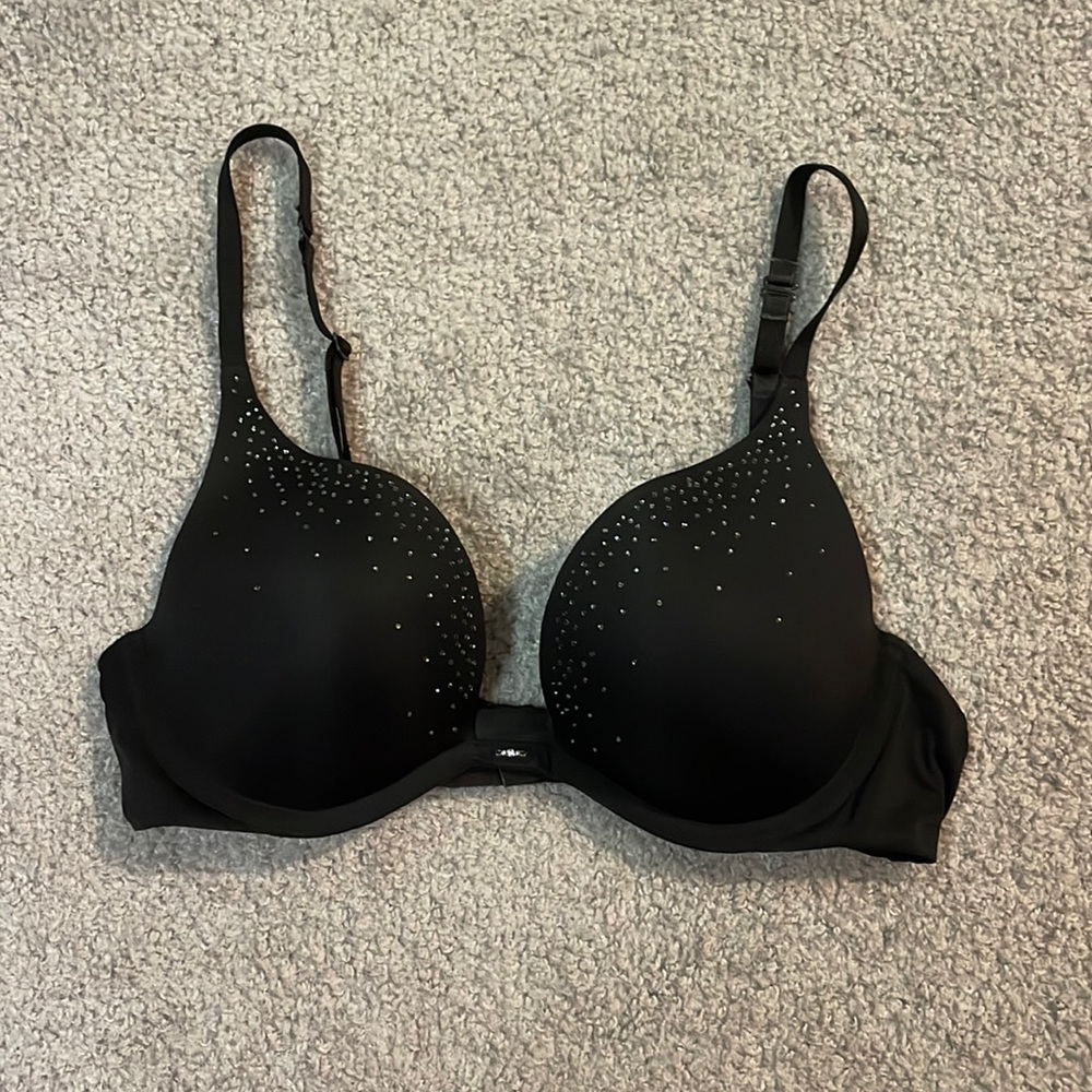 Victoria Secret Rhinestone Push-Up Bra